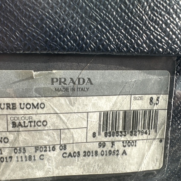 Prada Saffiano Leather Drivers - Men’s size 8.5 main image 6